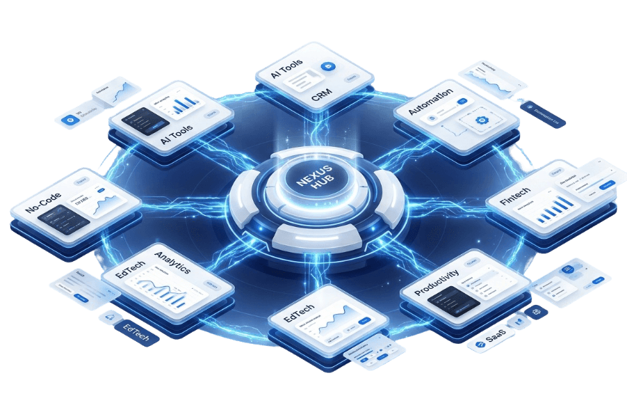 NEXUS HUB — vitrine des solutions digitales